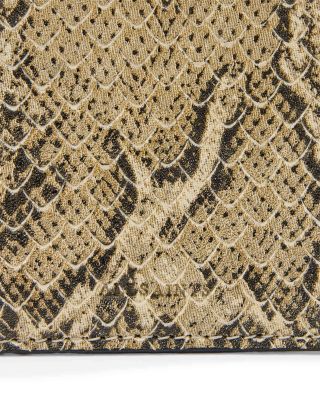 Remy Snake Embossed Leather Wallet