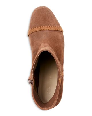 Women's Peyton Crochet Suede Ankle Boots
