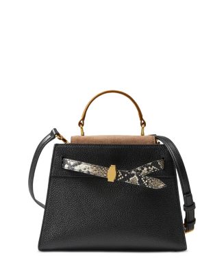 Veronica Beard Dash Small Colorblock Leather Crossbody Bag