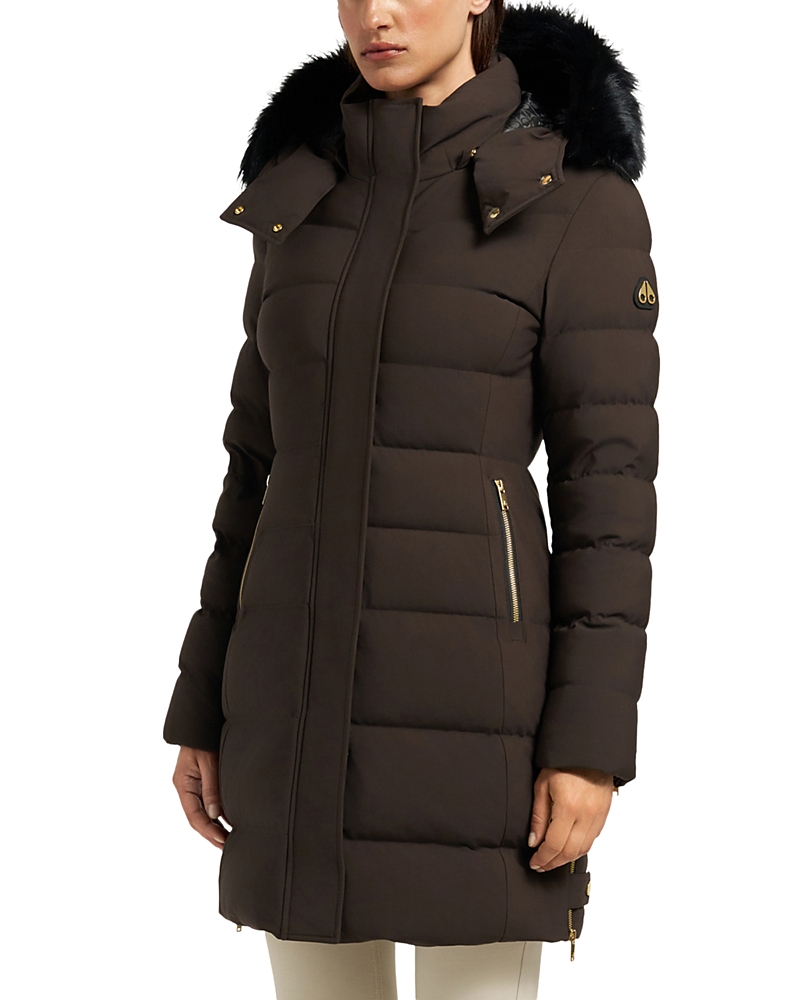 Moose Knuckles Watershed Down 3 Gold Parka Coat