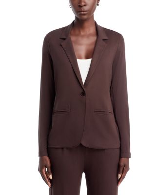 Knit One Button Blazer