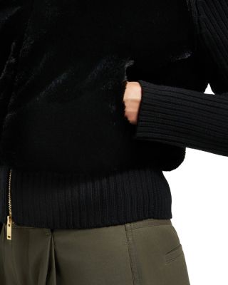 Dua Mixed Media Sweater