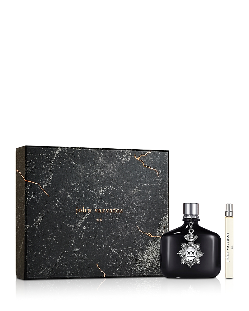 John Varvatos Xx Eau De Toilette Gift Set In Transparent