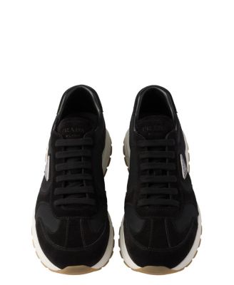  Men's Prax Suede and Re-Nylon Sneakers