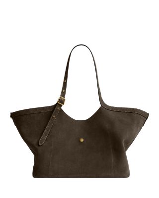 Suede Gramercy Tote
