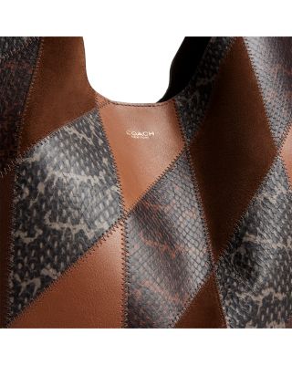 Brooklyn Large Patchwork Leather Shoulder Bag