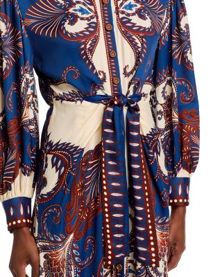 Arabesque Scarf Midi dress