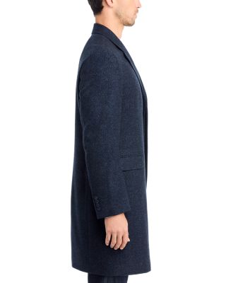 Donegal Chevron Flyfront Topcoat