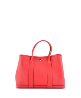  30 Garden Party Tote Leather