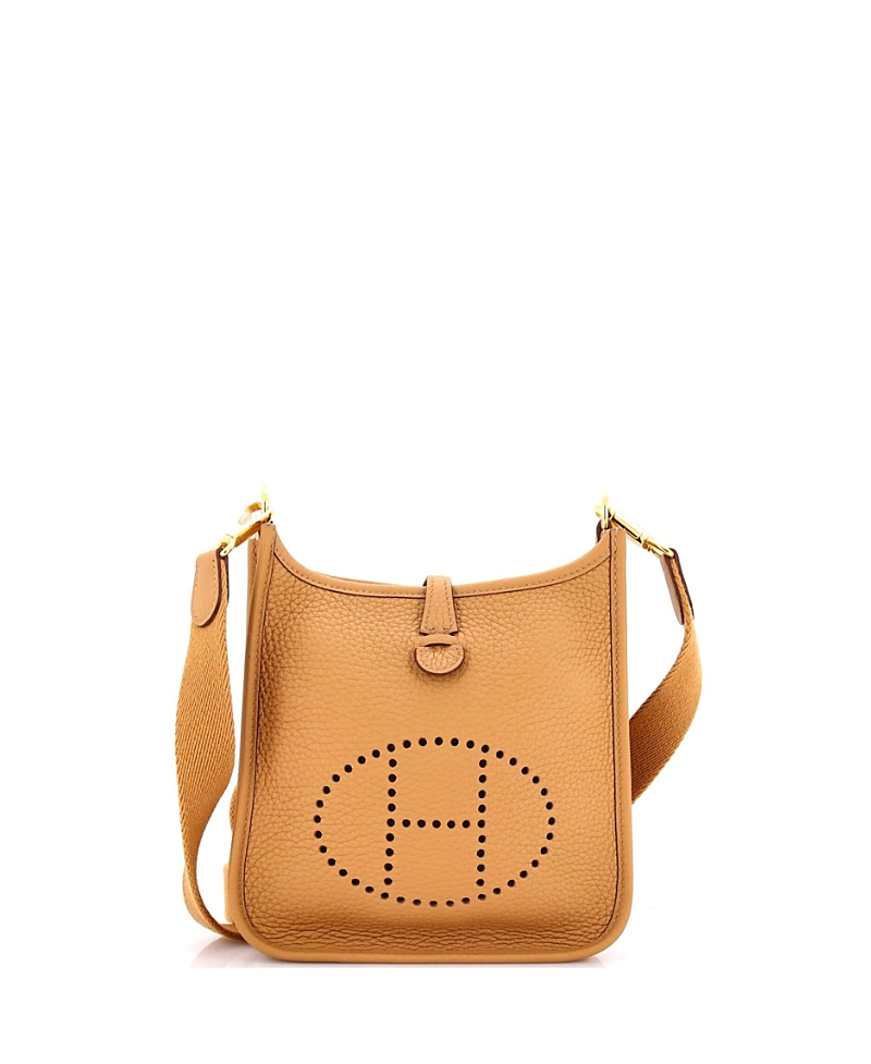 Click to view more detailed imagery on our partner's website Pre-owned Pre-owned Hermes Hermes Tpm Evelyne Bag Gen Iii Clemence In Neutral