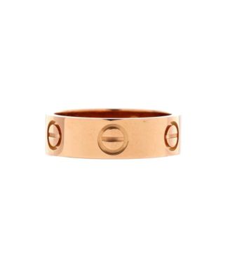  Love Band Ring 18K Rose Gold