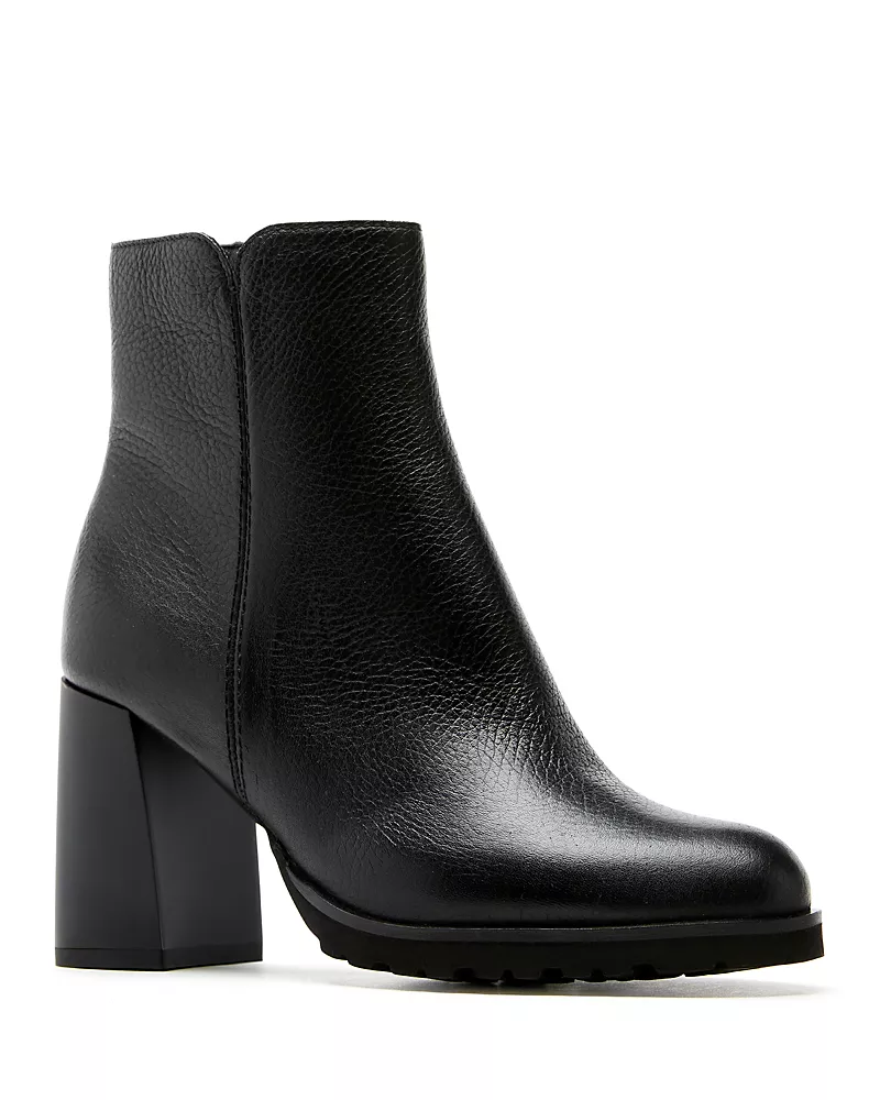 La Canadienne Women's Maggie City Dry Pebbled Leather Ankle Boots