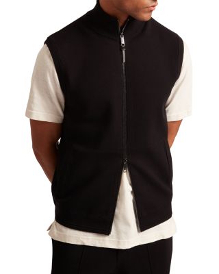 Funnel Neck Sleeveless Vest