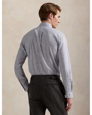 Classic Fit Plaid Twill Shirt