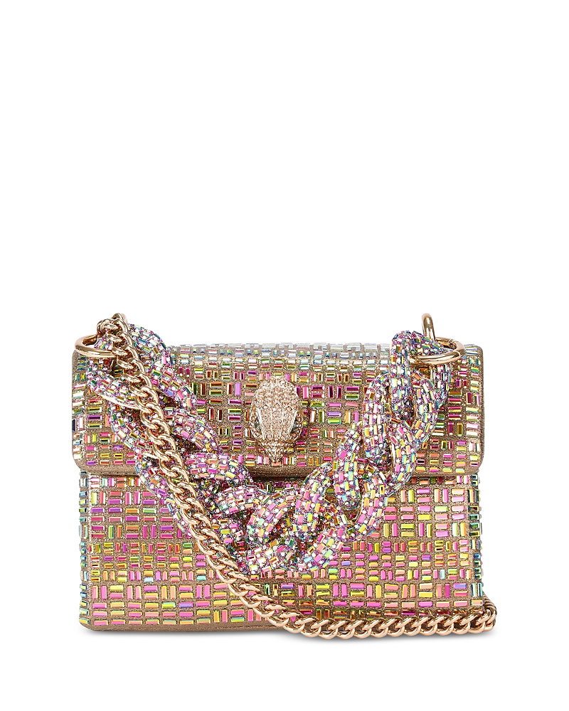 Kurt Geiger Mini Kensington Chain Bag In Yellow