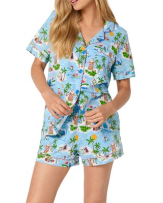 Short Sleeve Shorty Pajama Set