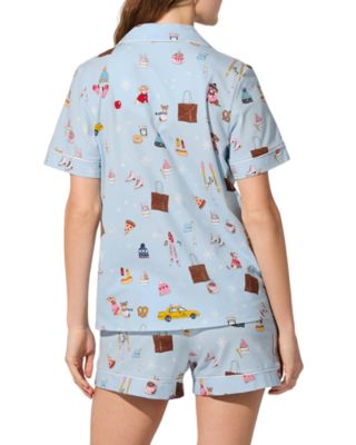 Printed Short Pajama Set - Exclusive