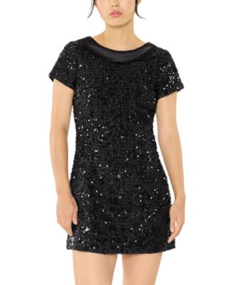 Naomi Sequined Mini Dress