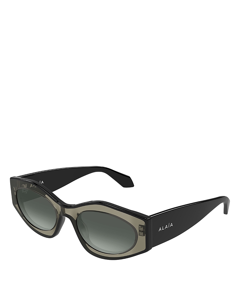 Alaïa Cat Eye Sunglasses, 55mm In Brown