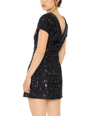 Naomi Sequined Mini Dress