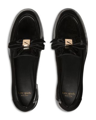 Women's Deco Bow Loafer Pumps