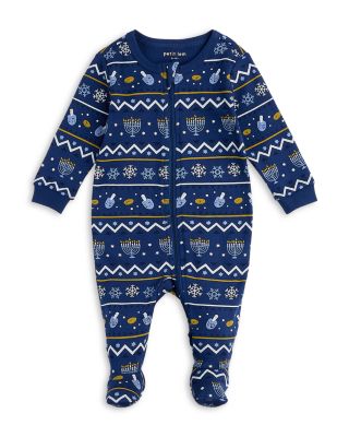 Unisex Hannukah Print Sleeper - Baby