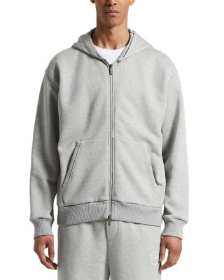 Cotton Front Zip Hoodie