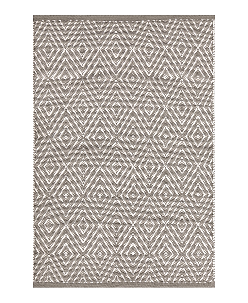 Dash & Albert By Annie Selke Dash Albert By Annie Selke Rdb255 Diamond Indoor/outdoor Area Rug, 2'6x12'0 In Brown