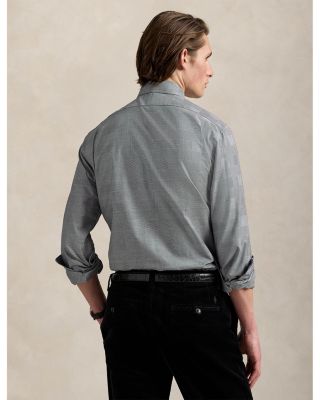 Classic Fit Plaid Twill Shirt