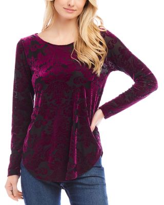 Velvet Burnout Shirt