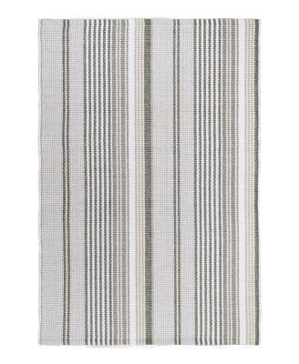 Dash Albert by Annie Selke DA169 Gradation Ticking Indoor/Outdoor Area Rug, 9'0"x12'0"