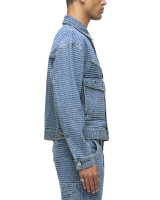 Jacquard Trucker Jacket