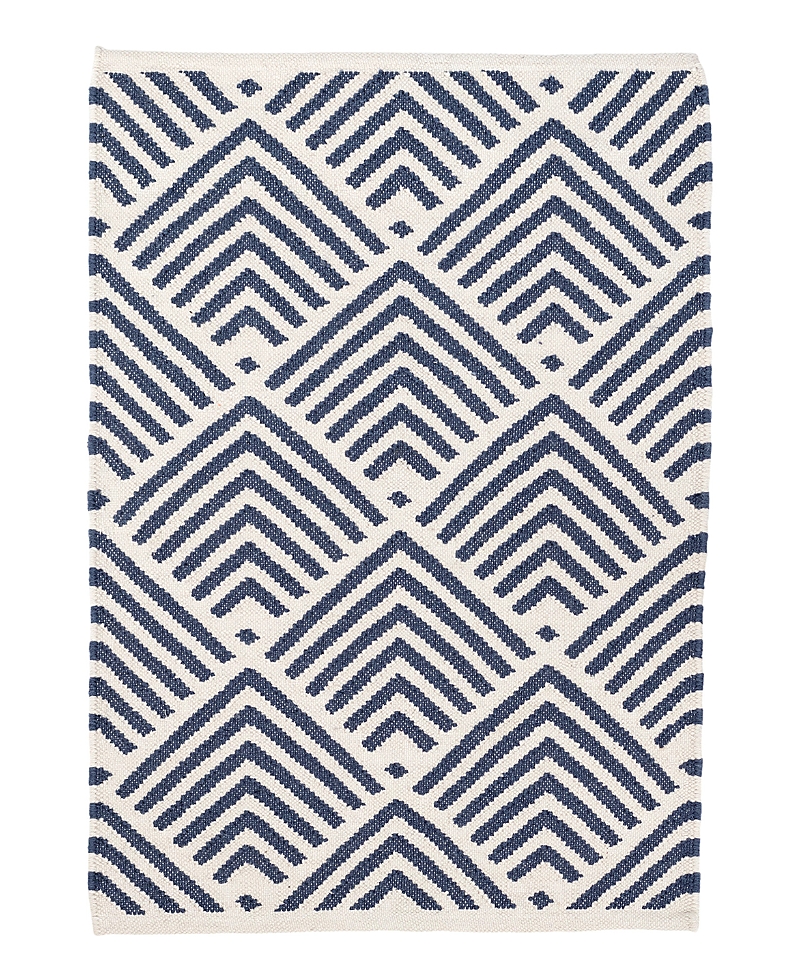 Dash & Albert By Annie Selke Dash Albert By Annie Selke Da772 Cleo Indoor/outdoor Area Rug, 10'0x14'0 In Blue