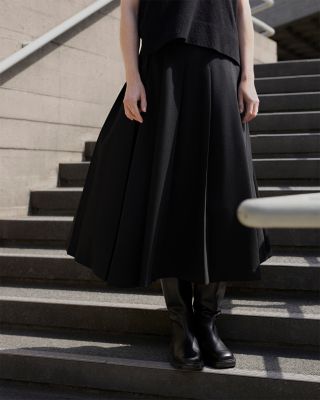 Pleated Kilt Skirt