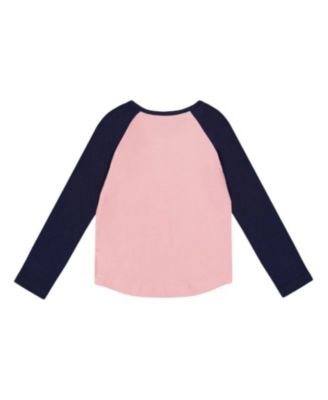 Girls' Jersey Raglan Sleeve Tee - Little Kid