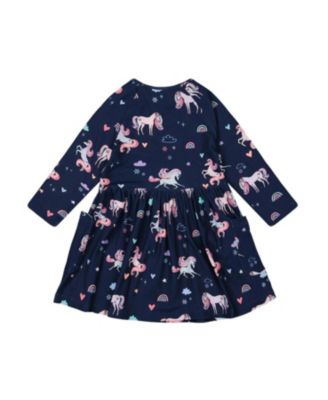 Girls' Jersey Dress with Pockets - Big Kid