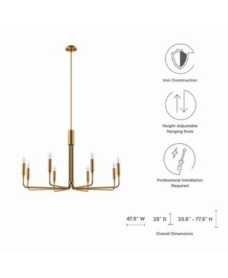 Rekindle 8-Light Chandelier