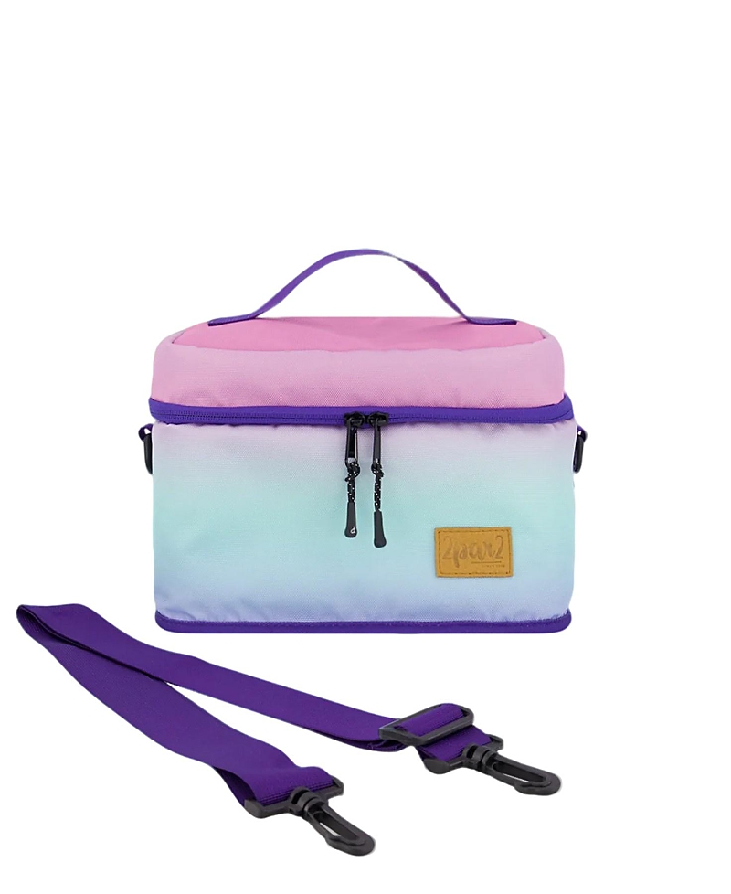 Deux Par Deux Girl Lunch Box In Purple