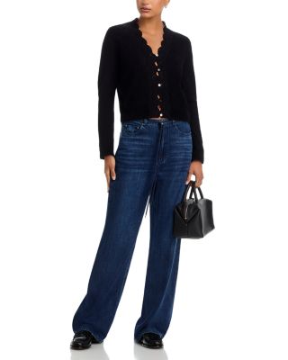 Mer Scalloped Lace Cardigan