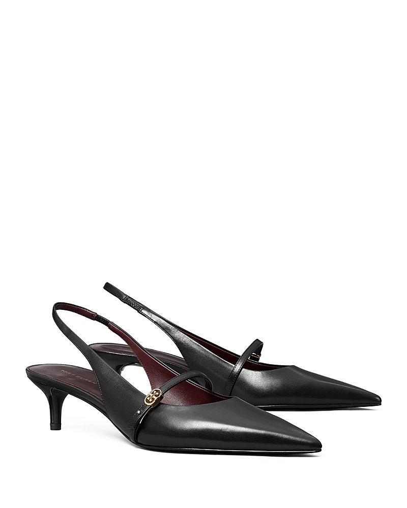 Tory Burch Women's Double T Buckle Mary Jane Pumps