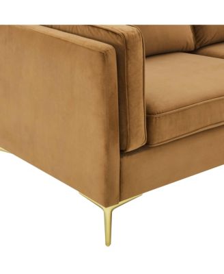  Kaiya Performance Velvet Sofa