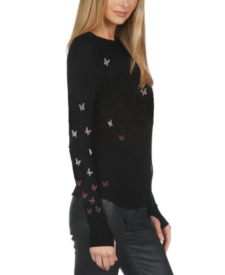 McKinley Crystal Butterflies Top