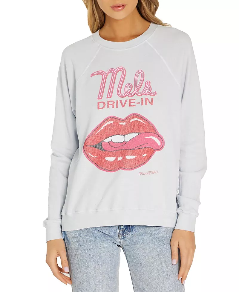 Lauren Moshi Anela Mel's Drive-in Pullover Top