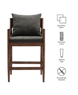 Remington Wood Counter Stool