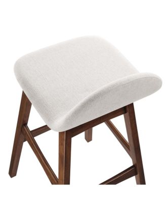 Juno Wood Bar Stool, Set of 2