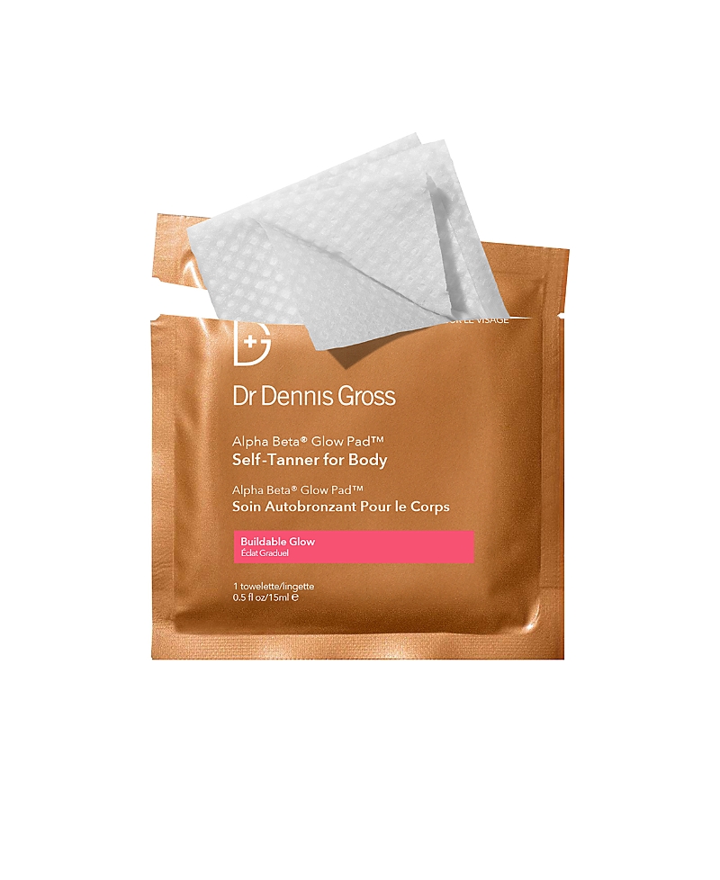 Dr Dennis Gross Skincare Alpha Beta Glow Pads For Body, 8 Pack