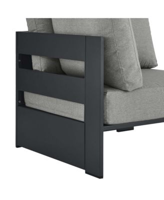 Tahoe Outdoor Patio Powder-Coated Aluminum Modular Corner Chair