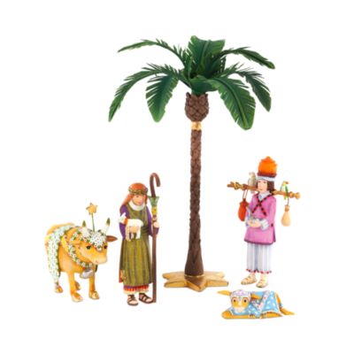 Patience Brewster Nativity Mini Shepherd Figures, Set of 5