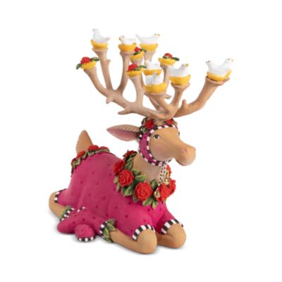 Patience Brewster Dash Away Sitting Donna Reindeer Figure