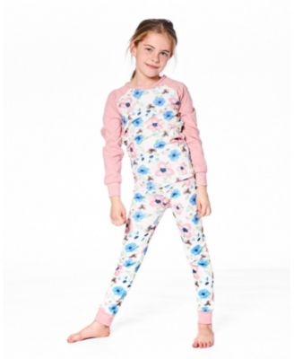 Girls' Organic Cotton Two-Piece Pajamas - Big Kid